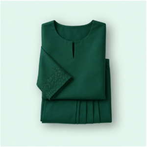 Emerald Modern Kurung Set